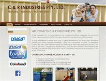 Tablet Screenshot of candrindustries.com.au